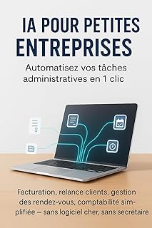 IA pour Petites Entreprises : Automatisez Vos Tâches Administratives en 1 Clic: Facturation, relance clients, gestion des rendez-vous, comptabilité simplifiée — sans logiciel cher, sans secrétaire